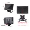 Yasoca 7 Inch Monitor HDMI - 1024x600 HD TFT LCD Screen Display AV VGA Input Built in Speaker for Raspberry Pi 3 Model B+ 3B CCTV Computer PC DVR Car view 4