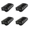 Audiopipe 4 x APCLE-10001D 1,000 Watts RMS High Performance Class D Mono Vehicle Amplifier w/ Overload Protection, Black (4 Pack) view 1