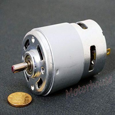 Motors DC6V~24V 12V 18V High Speed Large Torque RS-775/795/895 Electric Motor 5mm Shaft - (Model:RS-795 Motor Dual Ball Bearing)