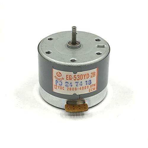 Motors for EG-530YD-2B 12VDC 2000-4000RPM CCW Capstan Tape Deck Recorder Motor