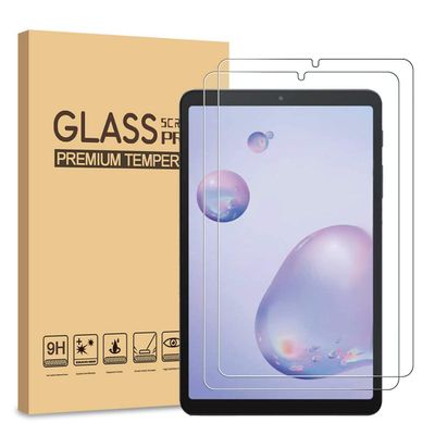 [2 Pack] TDA Galaxy Tab A 8.4 (2020 Released, SM-T307) Glass Screen Protector, Tempered Glass Film [Crystal Clear] [9H Hardness] [Bubble Free] for Samsung Galaxy Tab A 8.4 Inch Tablet (2020)