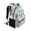 ALAZA Cute Cat Kitten Large Backpack Personalized Laptop iPad Tablet Travel School Bag with Multiple Pockets view 2