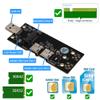 SUPERPLUS NGFF(M.2) to USB 3.0 Adapter with Dual Nano SIM Card Slot for 3G/4G/5G Module view 2