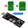 SUPERPLUS NGFF(M.2) to USB 3.0 Adapter with Dual Nano SIM Card Slot for 3G/4G/5G Module view 4