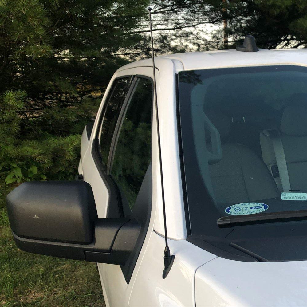 21" Stainless Black Antenna MAST - FITS : Ford Explorer & Explorer Sport Trac 1991-2010