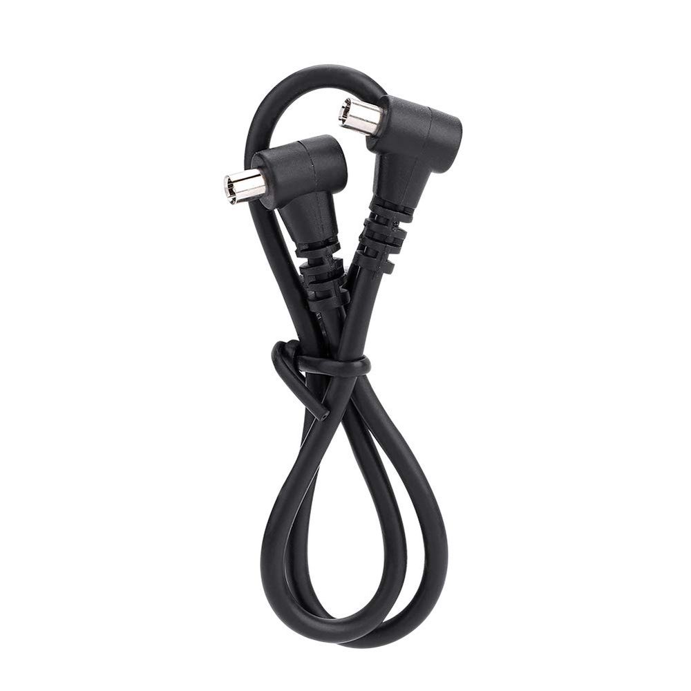 Bindpo Flash PC Sync Cable, 30cm (12inch) Male to Male PC Cord for DSLR Camera