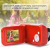 Bindpo Kids Digital Video Camera, 1080P 16M 16X Digital Zoom DV Recording Camcorder with 2Inch TFT LCD Sceen for Photography/Holiday (red) view 3