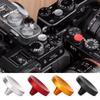 Camera Shutter, 4pcs Aluminum Alloy Concave Shutter Release s Compatible for for for X100 X100S X10 X20 X-E1 XE2S X100F view 3