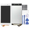 HONGYAN LCD Screen Cell Phone LCD Display + Touch Panel for Sony Xperia Z5, 5.2 inch (Color : White) view 1
