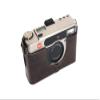 BolinUS Leica Minilux Case, Handmade Genuine Real Leather Half Camera Case Bag Cover for Leica Minilux/Minilux Zoom Camera With Hand Strap (Coffee) view 2