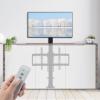 VEVOR Motorized TV Lift Stroke Length 39.4 Inches Motorized TV Mount Fit for 32-70 Inch TV Lift with Remote Control Height Adjustable 28.74-68.11 Inch,Load Capacity 154 Lbs view 3