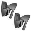 Vogel's VLB 500 Universal Speaker Wall Bracket Set Swivel and tilt Pre-Assembled Max. 11 lbs (5 kg) Environmental Friendly Packaging Black 2 Brackets view 1