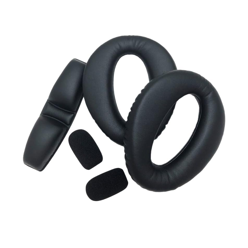 Lightspeed Aviation Zulu 3 Refresher Kit - Pilot Headset Padding Replacement - Performance Ear Seals/ PFX Head Pad & 2 PFX Wind Screens - Made In USA