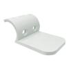 Universal Mounting Bracket for Boat Antenna and Navigation Light, 1.9" OD Tube Compatible - Powder Coated White view 1