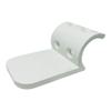 Universal Mounting Bracket for Boat Antenna and Navigation Light, 1.9" OD Tube Compatible - Powder Coated White view 2