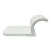 Universal Mounting Bracket for Boat Antenna and Navigation Light, 1.9" OD Tube Compatible - Powder Coated White view 3