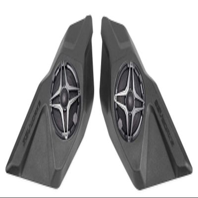 SSV Works (2) 6.5" Front Door Speakers+Pods for Polaris RZR Pro XP and Pro XP 4