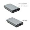 Goovis HC2.0 HDMI to USB Type-C Adapter  4K@60Hz, with Power Port for Head Mounted Displays and AR/XR Glasses; Compatible with PC, PS5, Blu-ray Players, Cameras, and More view 3