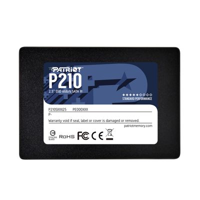Patriot Memory P210 SATA 3 128GB SSD 2.5 Inch Internal Solid State Drive - P210S128G25
