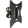 DTI LCD-1515 Swivel Wall Bracket Vert. + -20 Horizon. + -20 Vesa 50/75/100/200 Approx. 10-50 Max 20 kg, Black view 1