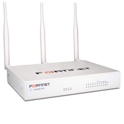 FORTINET FortiWiFi-60F Network Security Appliance with 1 Year 24x7 FortiCare and FortiGuard Unified Threat Protection (FWF-60F-BDL-950-12)