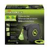 Flexzilla Retractable Extension, 14/3 AWG SJTOW, 50', Grounded Triple Tap Outlet Electric Cord Reel, ZillaGreen, FZ8140503 view 2