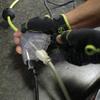 Flexzilla Retractable Extension, 14/3 AWG SJTOW, 50', Grounded Triple Tap Outlet Electric Cord Reel, ZillaGreen, FZ8140503 view 4