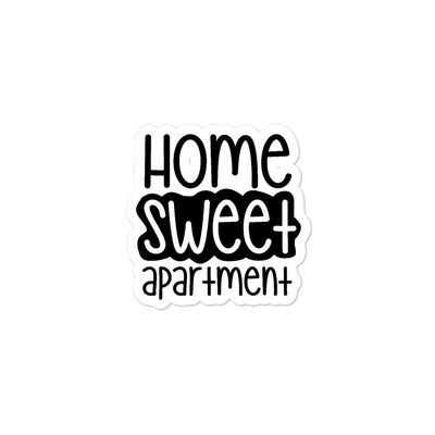 Home Sweet Apartment Sticker | Cute Home Sweet Home Gift | First Apartment | Housewarming Party Gift | Housewarming Sticker | New Apartment | Home Sweet Home Sticker | Gift from Realtor