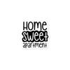 Home Sweet Apartment Sticker | Cute Home Sweet Home Gift | First Apartment | Housewarming Party Gift | Housewarming Sticker | New Apartment | Home Sweet Home Sticker | Gift from Realtor view 1