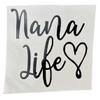 Nana Life Black Vinyl Car Truck Window Laptop Decal Bumper Sticker New Gift view 1