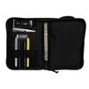 Tactical Notebook Covers Pilot Aircrew Checklist Binder Cover | Zippered Cordura Case with Binder Rings | Durable Protective Case for Field Use & Tactical Gear (Black, Cover Only) view 3