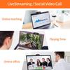 1080P HD Webcam with Dual Microphones - Webcam for Gaming Conferencing, Laptop or Desktop Webcam, USB Computer Camera for Mac Xbox YouTube Skype OBS, Free-Driver Installation Fast Autofocus Orange view 4