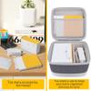 co2CREA Hard Case Compatible with KODAK Dock Plus 4PASS Instant Photo Printer 4x6, Photo Papers/Power Adapter/Cartridge and Other Accessories, Grey Case view 3