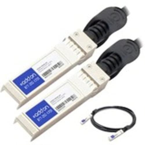 AddOn Twinaxial Network Cable - 1.64 ft Twinaxial Network Cable for Network Device - First End: 1 x SFP+ Male Network - Second End: 1 x SFP+ Male Network - 10 Gbit/s - 1 Pack - TAA Compliant - TAA Co