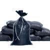 Sandbaggy Black Color Sandbags - Empty Poly Bags W/ 4000 HR UV Protection - Size: 14" x 26" - Flooding - Sand Bag (1000) view 1