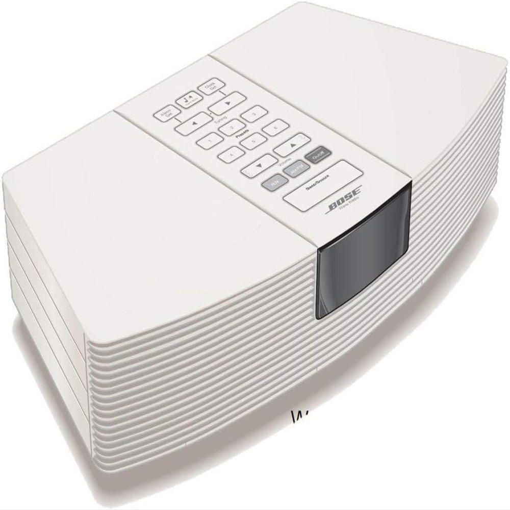 Bose Wave Radio AM/FM Alarm Clock AWR1W1, Certified Refurbished (Renewed)