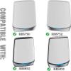 Sturdy Metal Made Wall Mount Compatible with Orbi WiFi 6, Stand Holder Bracket for Orbi Mesh WiFi 6 System RBK850 RBK851 RBK852 RBK853, RBRE963(2pcs) view 3