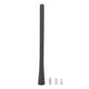 X AUTOHAUX 7 Inch Automotive Short Roof Rod Antenna with M6 Screws Rubber Black view 1