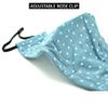 3-Layer Reusable Premium Quality Cotton Fabric Protective Covers (Blue-5Pack) view 4