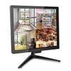 15" CCTV Monitor, Cocar Security Monitor Screen, LCD Display for Home Security Systems Surveillance Camera STB PC, 1024x768 Built-in Speaker, BNC/VGA/HDMI/Audio in Out/Vesa Wall Mounting view 1