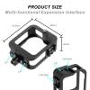 Accessories for Gopro Max Aluminum Alloy Case, Frame Protector Housing Shell with Hot Shoe Interface Compatible GoPro MAX Official Replacement Protective Lense view 2