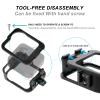 Accessories for Gopro Max Aluminum Alloy Case, Frame Protector Housing Shell with Hot Shoe Interface Compatible GoPro MAX Official Replacement Protective Lense view 3