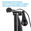 TORCHSTAR LED Computer Monitor Lamp, Auto-Dimming, CRI 97 Eye-Caring Adjustment LED Screen Light Bar, E-Reading USB Powered Monitor Light for Gaming Desk Office, Touch Control, Black view 3