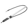 X AUTOHAUX Car Power Antenna Radio AM FM Signal Antenna Mast Aerial Replace 701 051 503B for VW Transporter 90-03 Black view 4