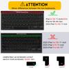 CaseBuy Ultra Thin Keyboard Cover for Apple iPad Air 11-inch(M2 2024) & iPad Air 5th 4th Gen & 2022 M2 iPad Pro 11 inch with Magic Keyboard(4th 3rd 2nd Generation), US Keyboard Layout view 2