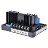 Voltage regulator three phase automatic carbon brush 380/400VAC 15A GB-120 view 2
