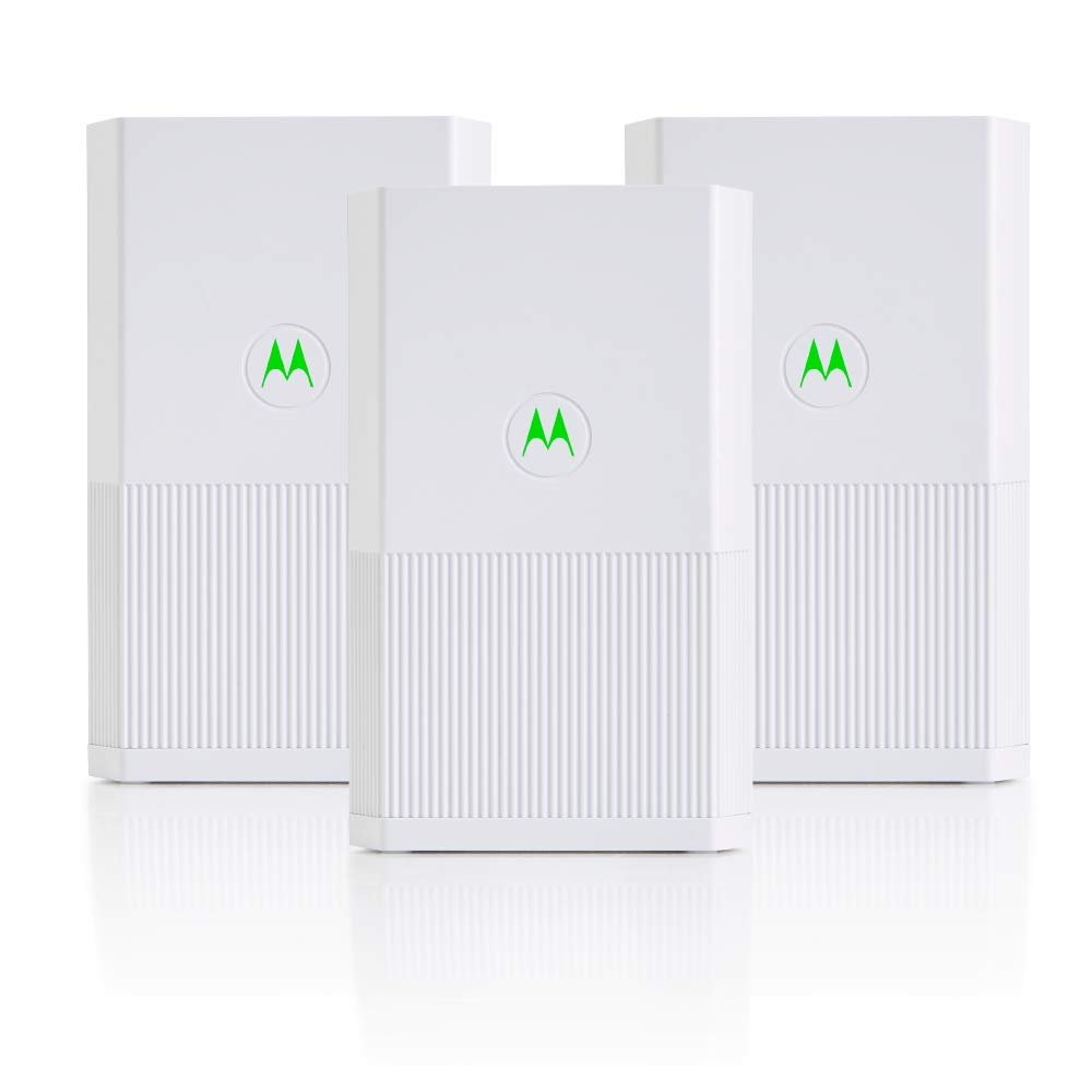 Motorola MH7020 Series Gigabit Smart Home WiFi Router and Mesh (Three Pack)