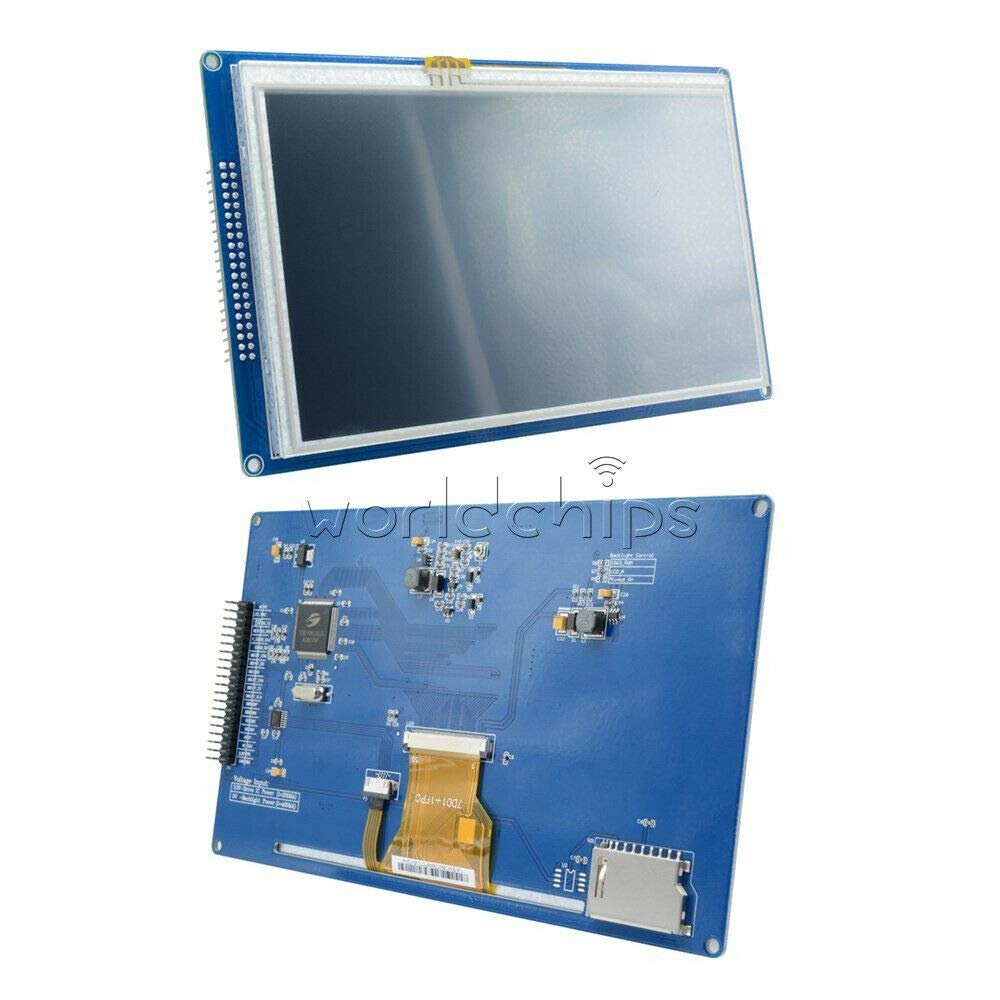 Electronic Components 5.0"/7.0" inch 800X480 SSD1963 TFT LCD Display Touch Panel SD Card Touch Module - (Type:7.0 inch)