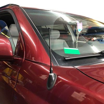 7 Inch Stainless Black Antenna MAST Compatible for Toyota Highlander 2001-2013