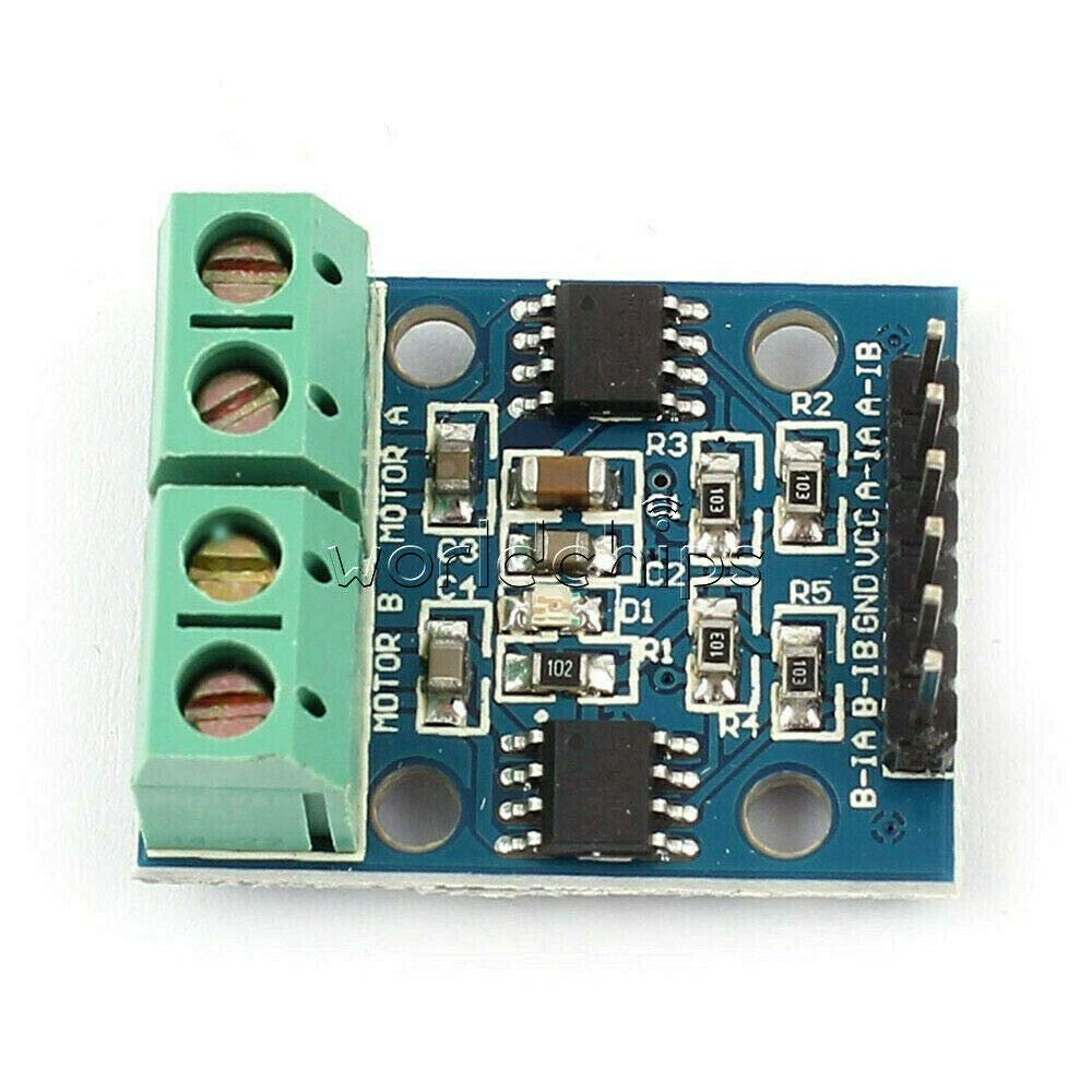 Electronic Components 1/2/5/10PCS H-Bridge Stepper Controller Dual DC Motor Driver HG7881 Module - (Amount:1PCS)